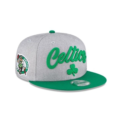 Sapca New Era Boston Celtics NBA Official NBA Draft 9FIFTY Snapback - Gri